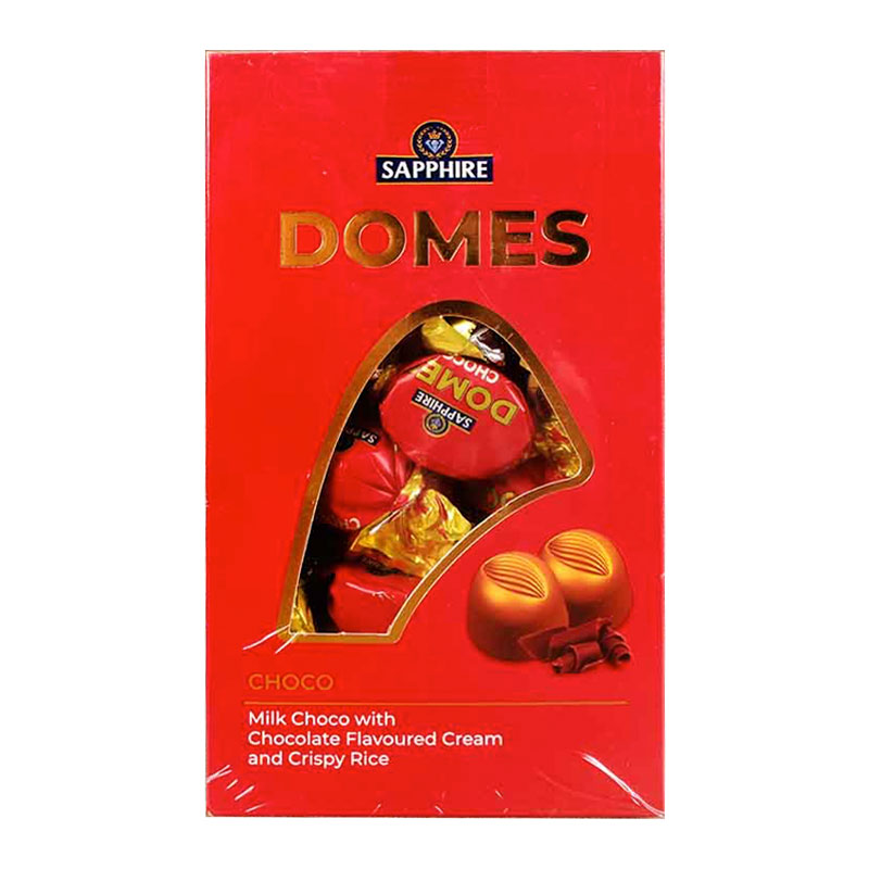 SAPPHIRE DOMES CHOCO DOUBLE TWIST BAG 800GM