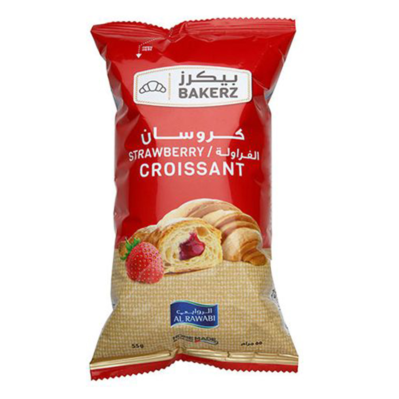 AL RAWABI STRAWBERRY CROISSANT 55GM