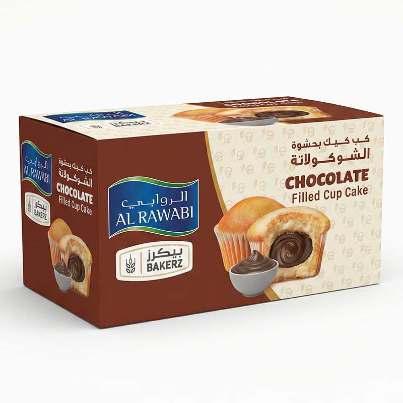 AL RAWABI CHOCOLATE CUP CAKE 18x30GM