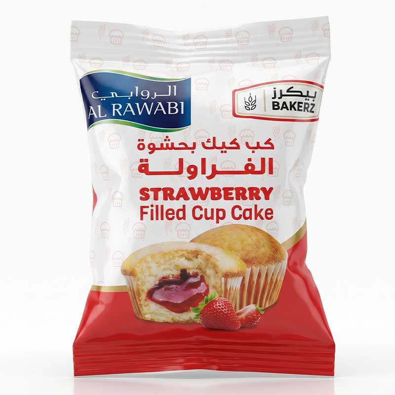 AL RAWABI STRAWBERRY CUP CAKE 30GM
