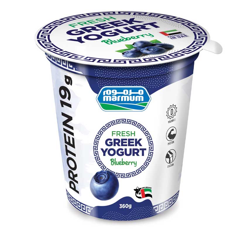 MARMUM BLUEBERRY GREEK YOGHURT 360GM