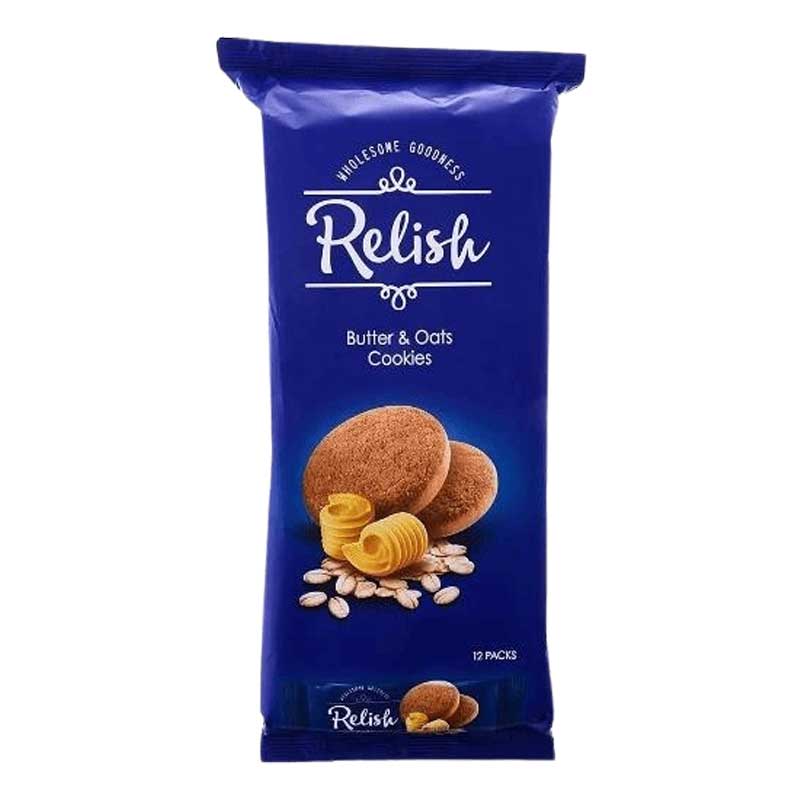 RELISH BUTTER&amp;OATS COOKIES 42GM