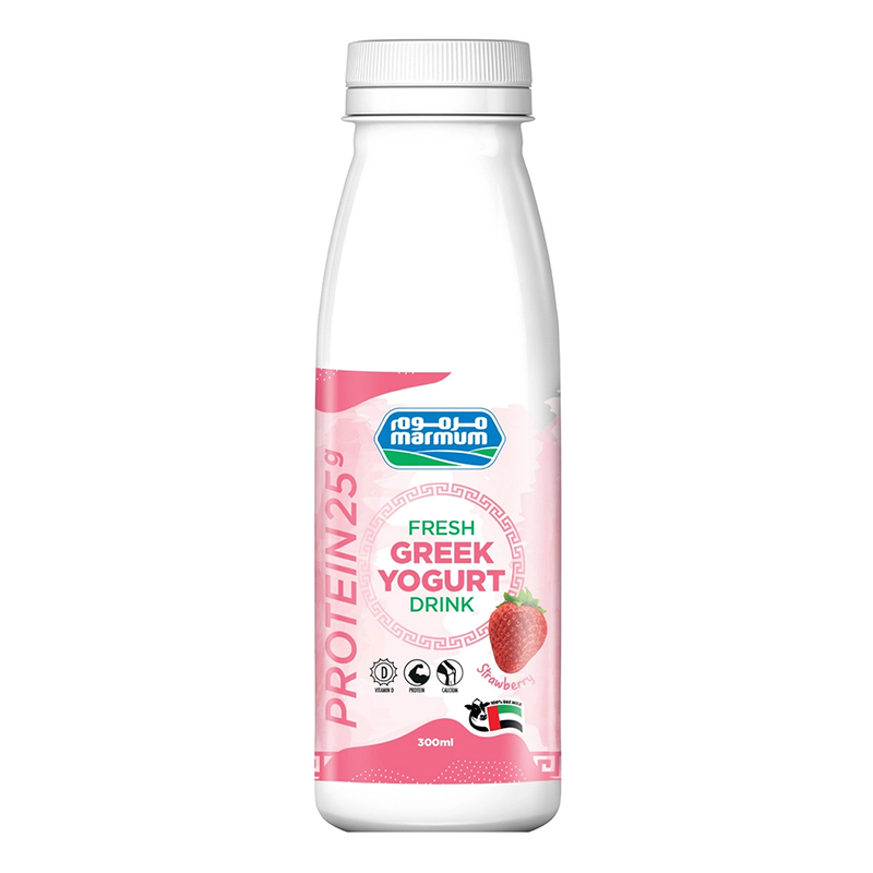 MARMUM STRAWBERRY DRINKING GREEK YOGHURT 300ML