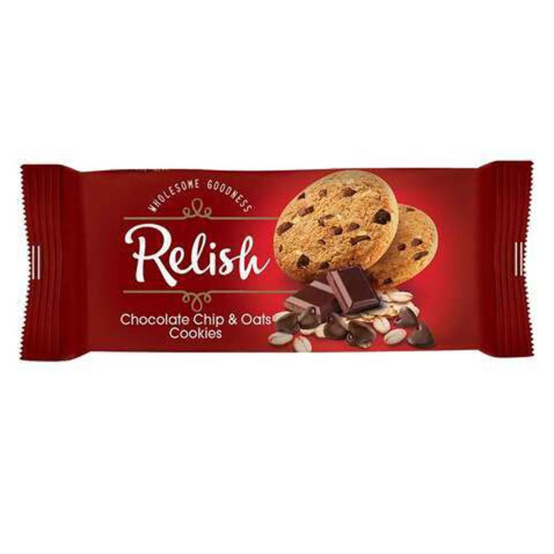 RELISH CHOCO CHIP&amp;OATS COOKIES 42GM
