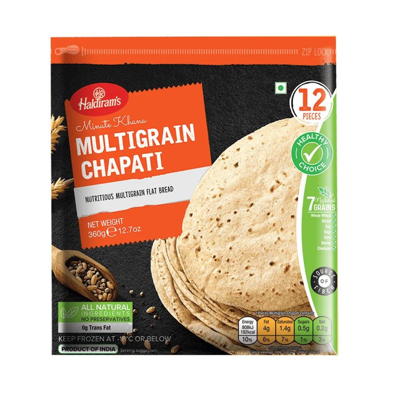 HALDIRAMS MULTIGRAIN CHAPATI 360GM