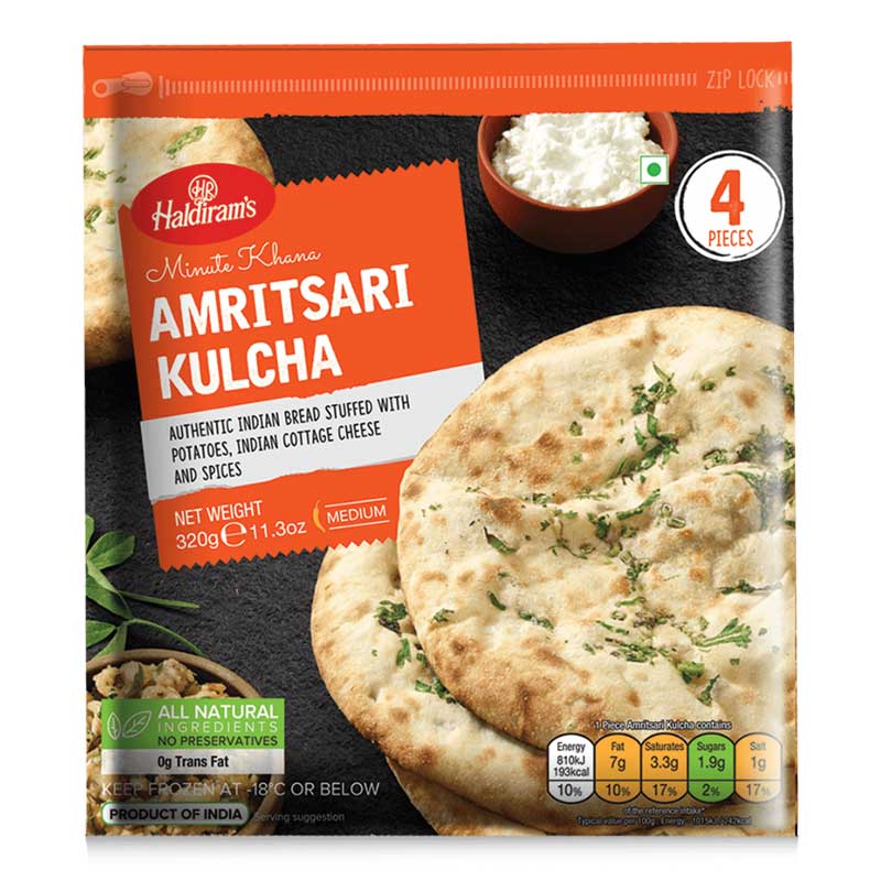 HALDIRAMS AMRITSARI KULCHA 320GM 