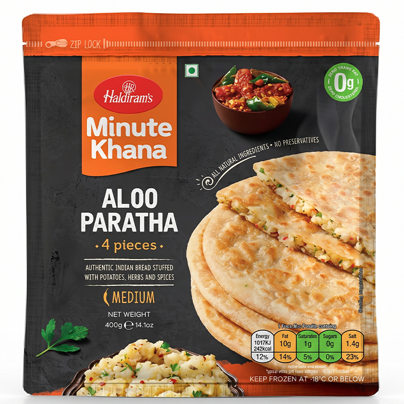 HALDIRAMS ALOO PARATHA 400GM