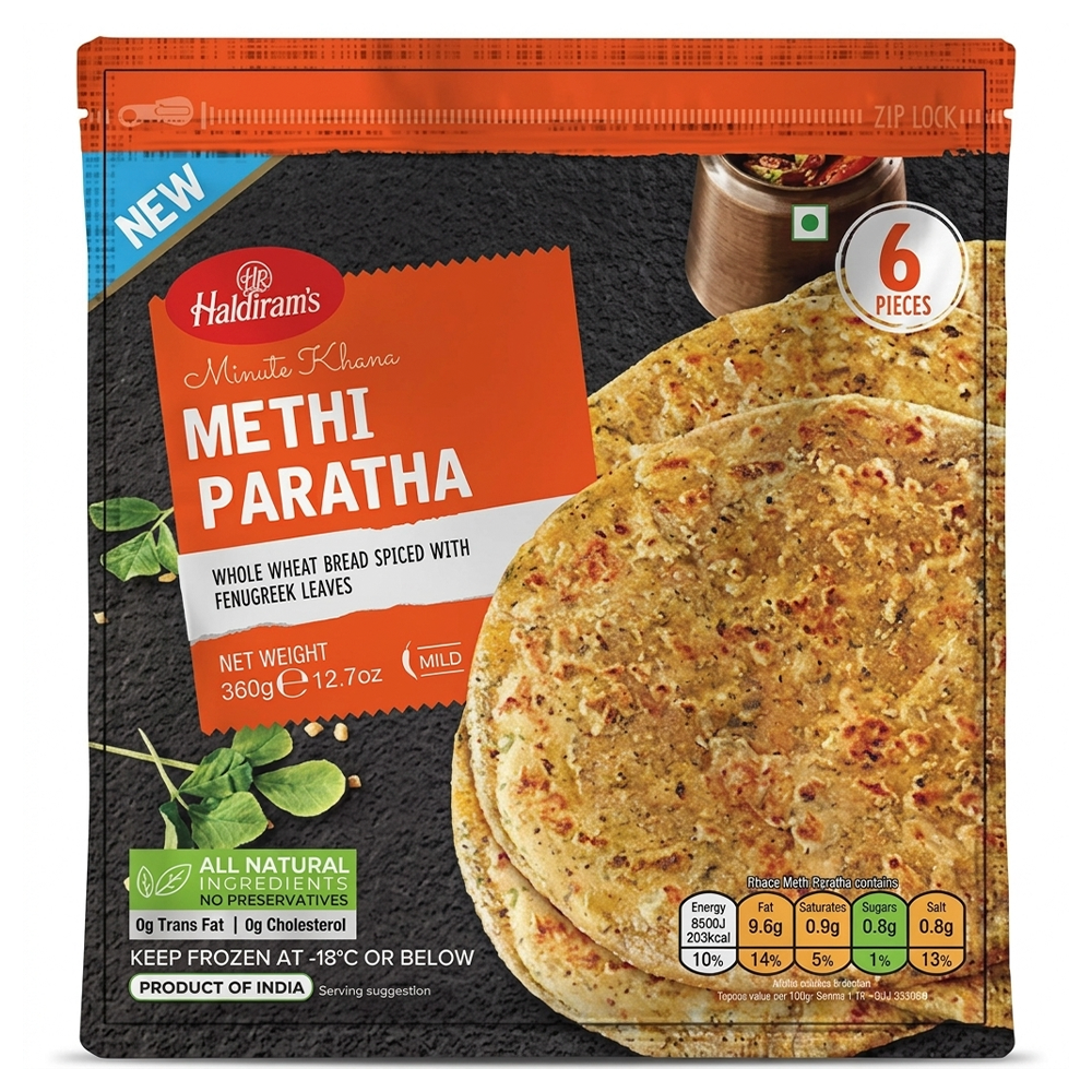 HALDIRAMS METHI PARATHA 300GM