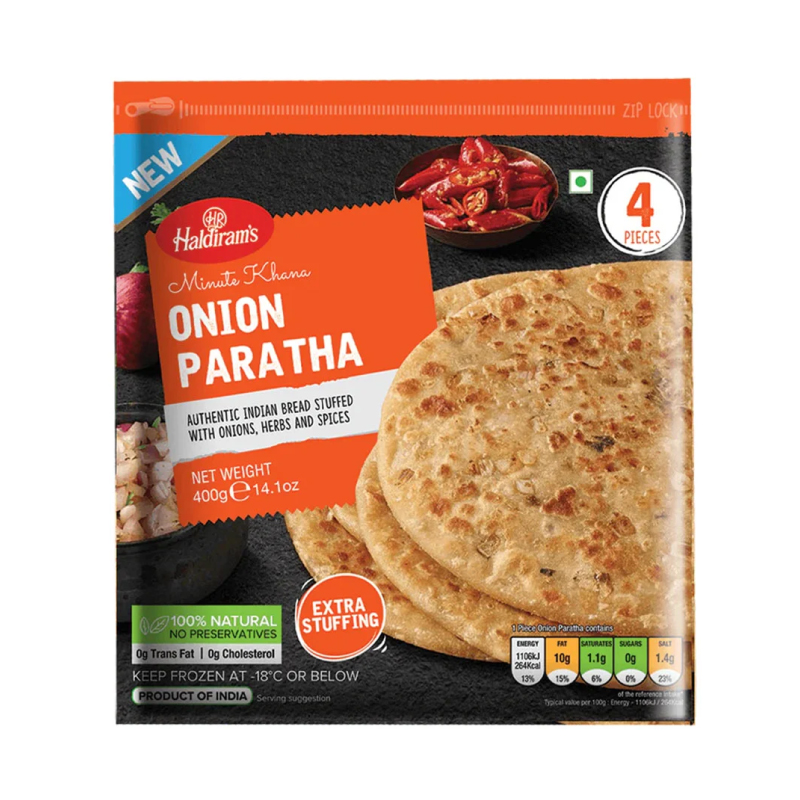 HALDIRAMS ONION PARATHA 400GM