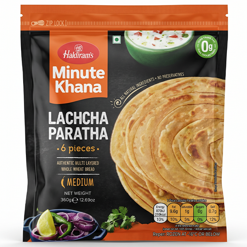 HALDIRAMS LACHCHA PARATHA 360GM