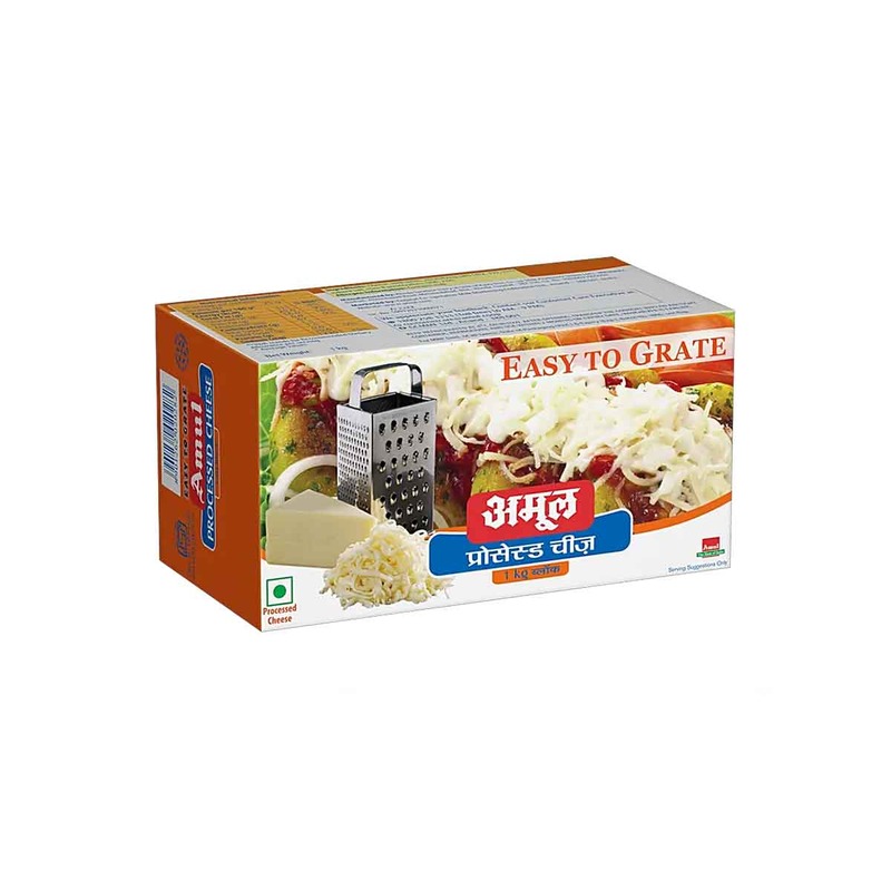 AMUL EASY TO GRADE PROCESSED CHEESE BLOCK 1KG