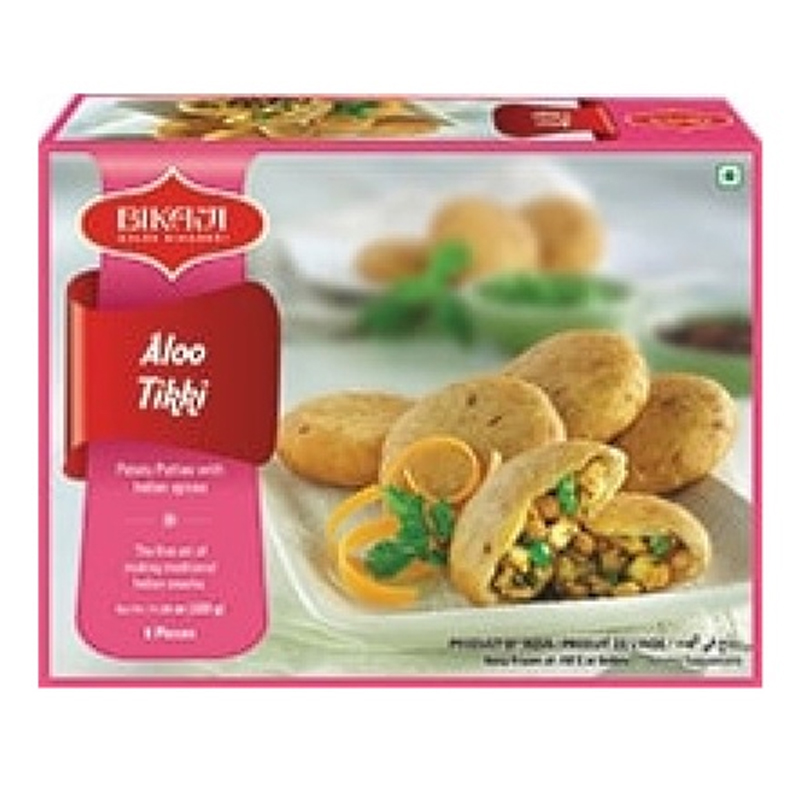 BIKAJI ALOO TIKKI 320GM 8PC