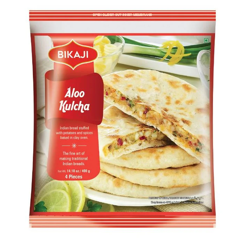 BIKAJI ALOO PARATHA 400GM 4PC