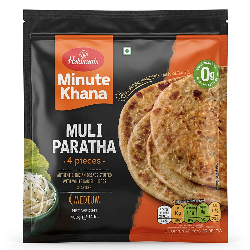HALDIRAMS MULI PARATHA 400GM
