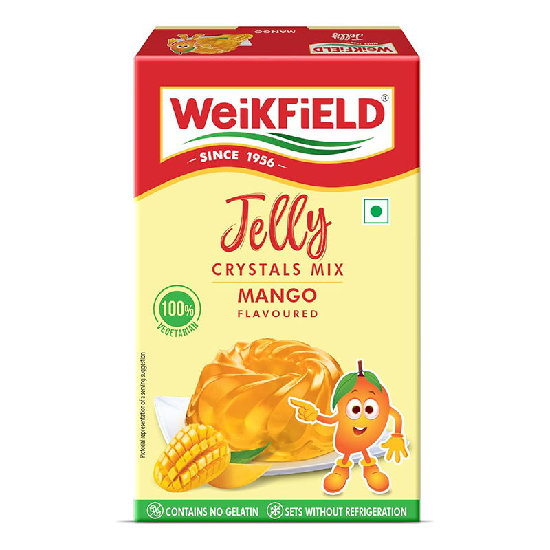 WEIKFIELD JELLY CRYSTALS MANGO 90GM