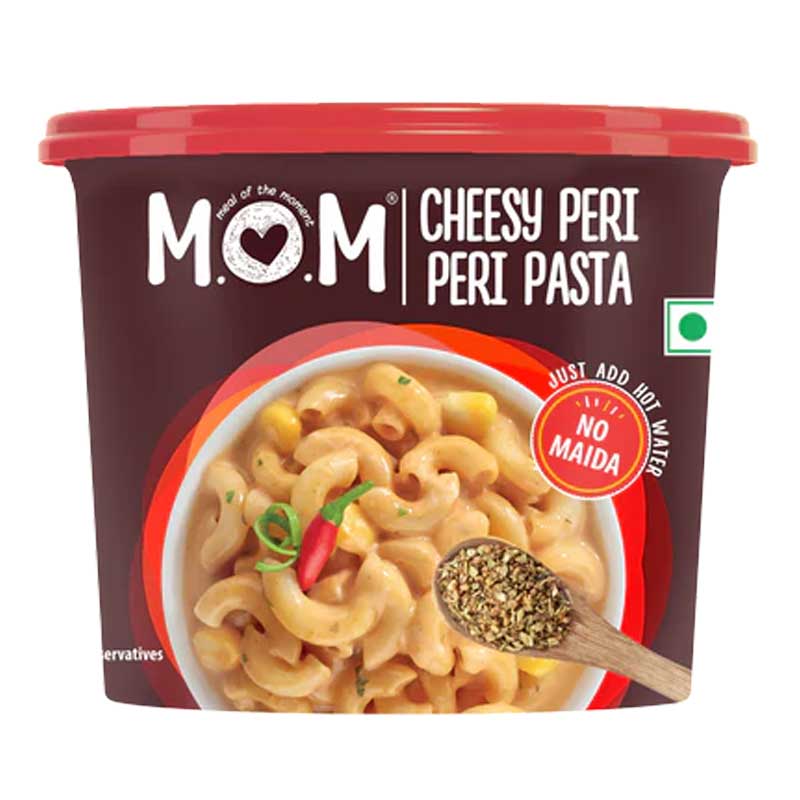 MOM CHEESY PERI PERI PASTA 74GM