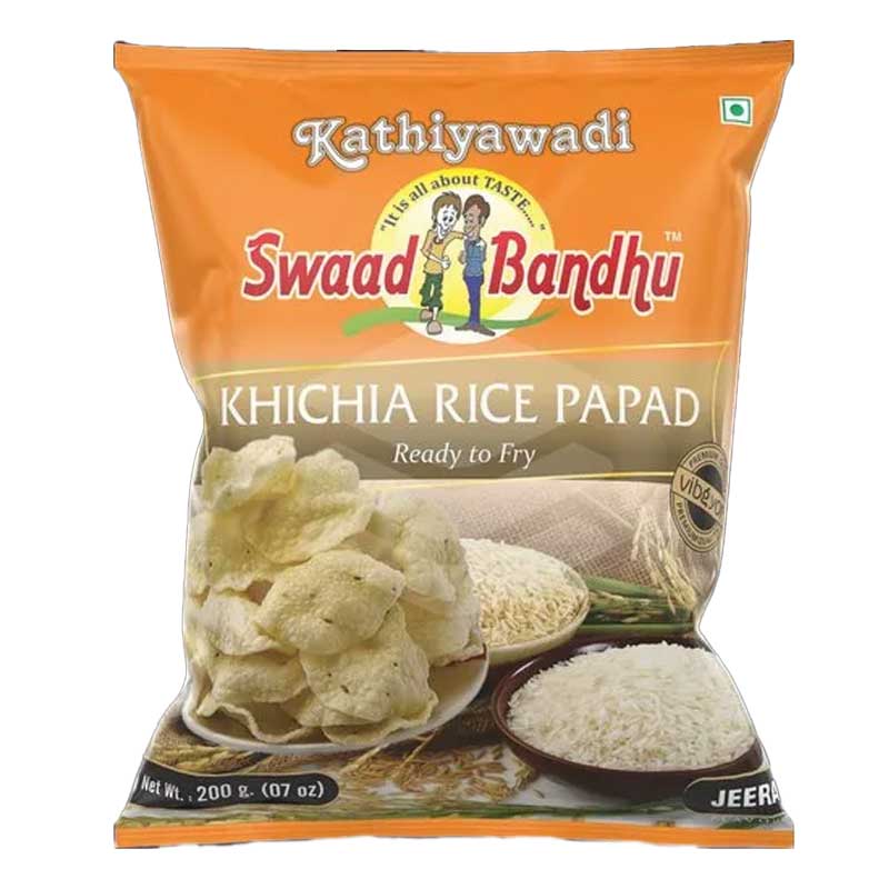 SWAAD KHICHA RICE PAPAD 200GM