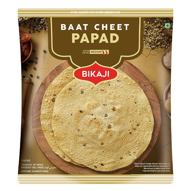 BIKAJI PAPAD BAAT CHEET 200GM
