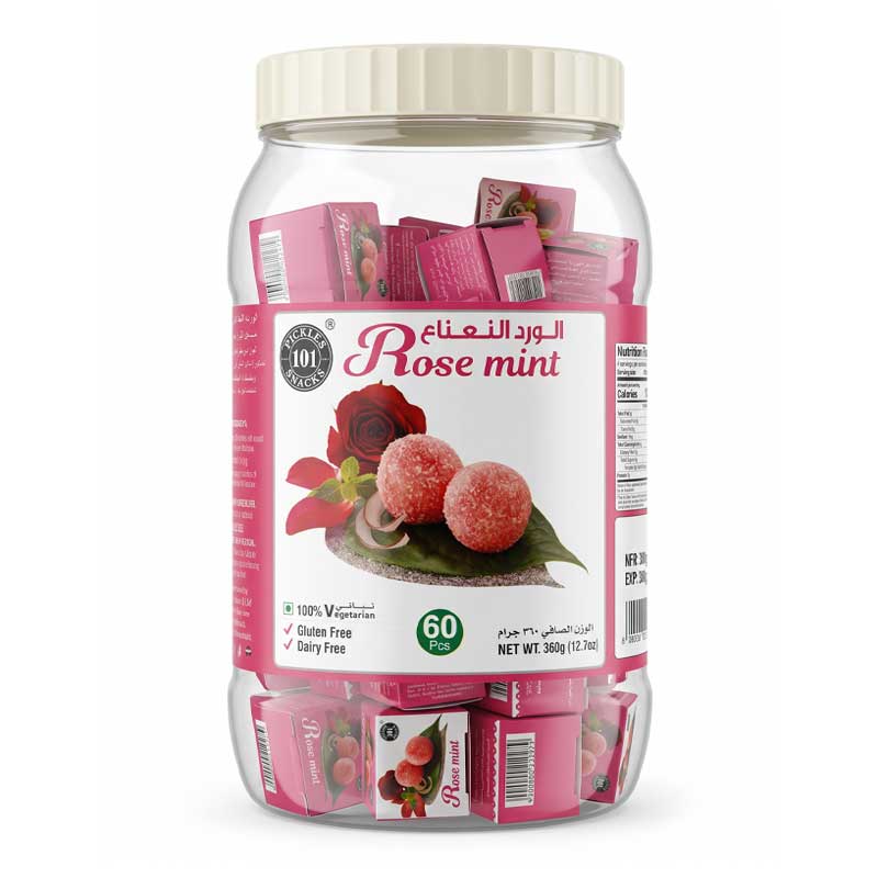 BANARASI ROSE MINT JAR 1PC