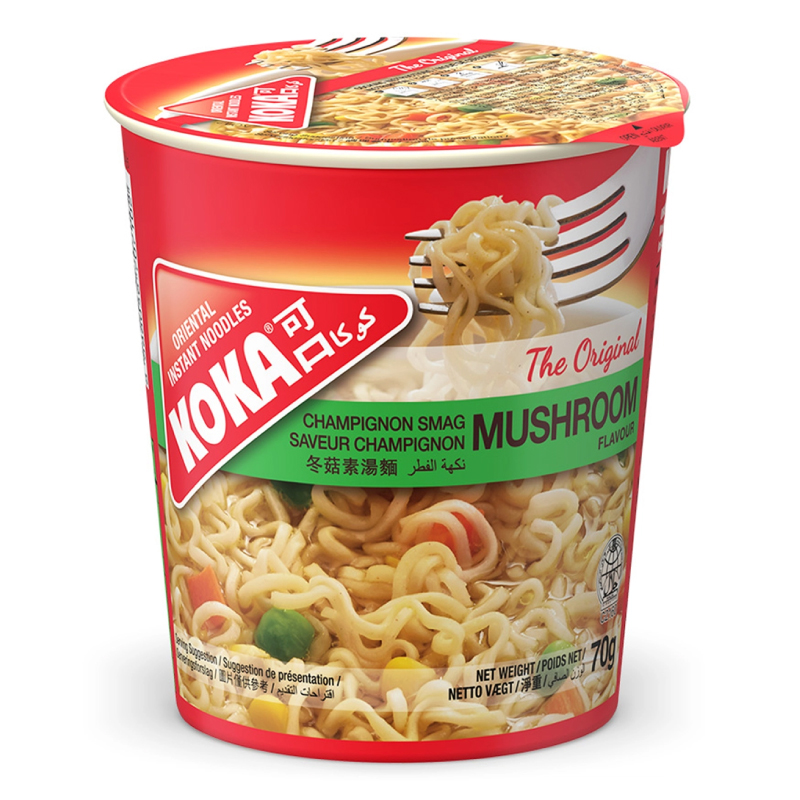 KOKA CUP NDLS MUSHROOM 70GM