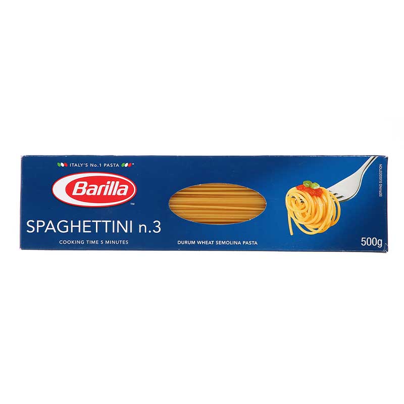 BARILLA SPAGHETTI 3- 500GM