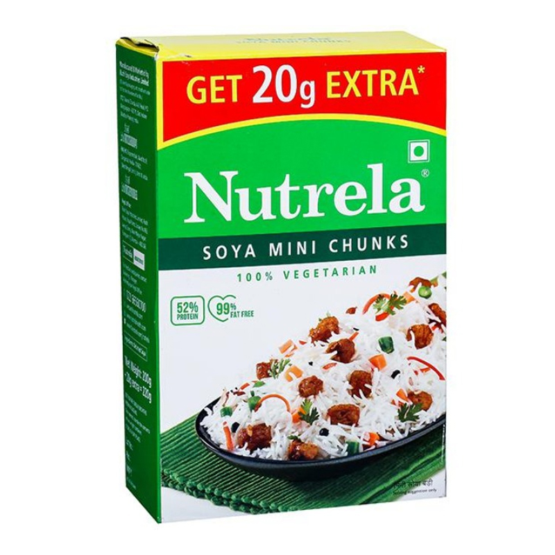 NUTRELA SOYA CHUNKS 220GM