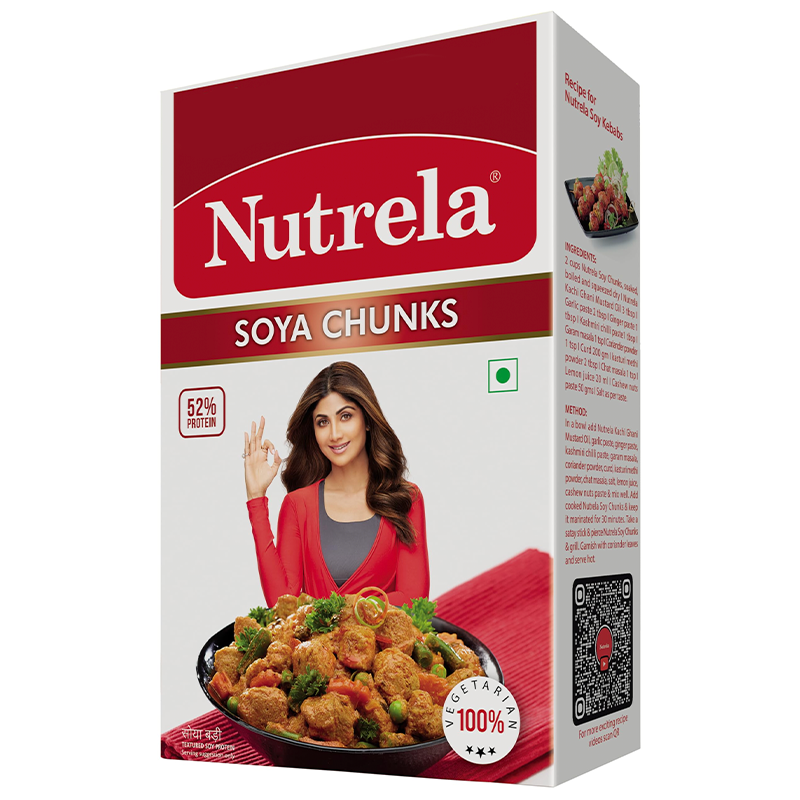 NUTRELA SOYA CHUNKS 220GM