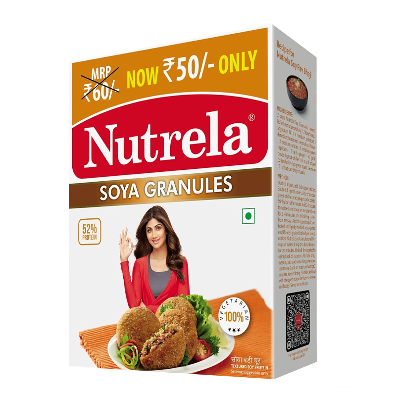 NUTRELA SOYA GRANULES 200GM