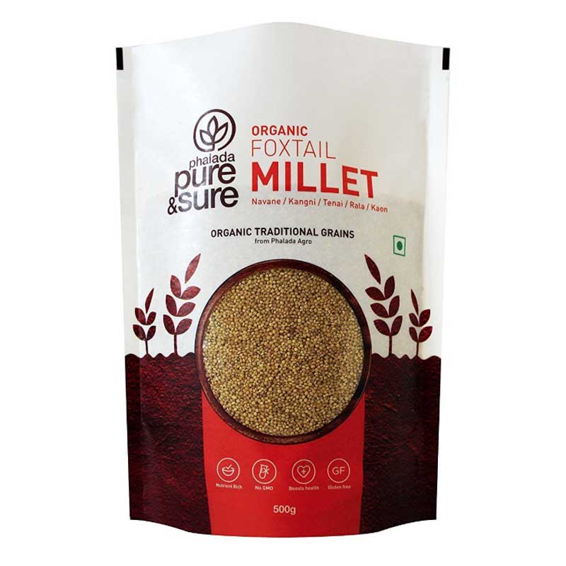 PURE &amp; SURE  ORGANIC BARNYARD MILLET 500GM