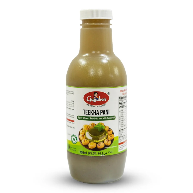 GUJJUBEN THEEKHA PANIPURI PANI 750ML