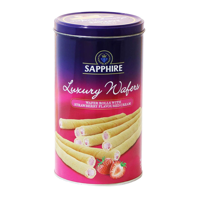 SAPPHIRE LUXURY WAFERS STRAWBERRY 300GM