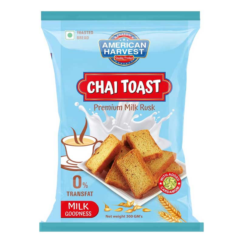 AMERICAN HARVEST PREMIUM MILK TOAST 300GM