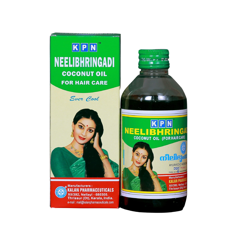 K.P.N.NEELIBRINGADHI HAIR OIL COCONUT 200ML
