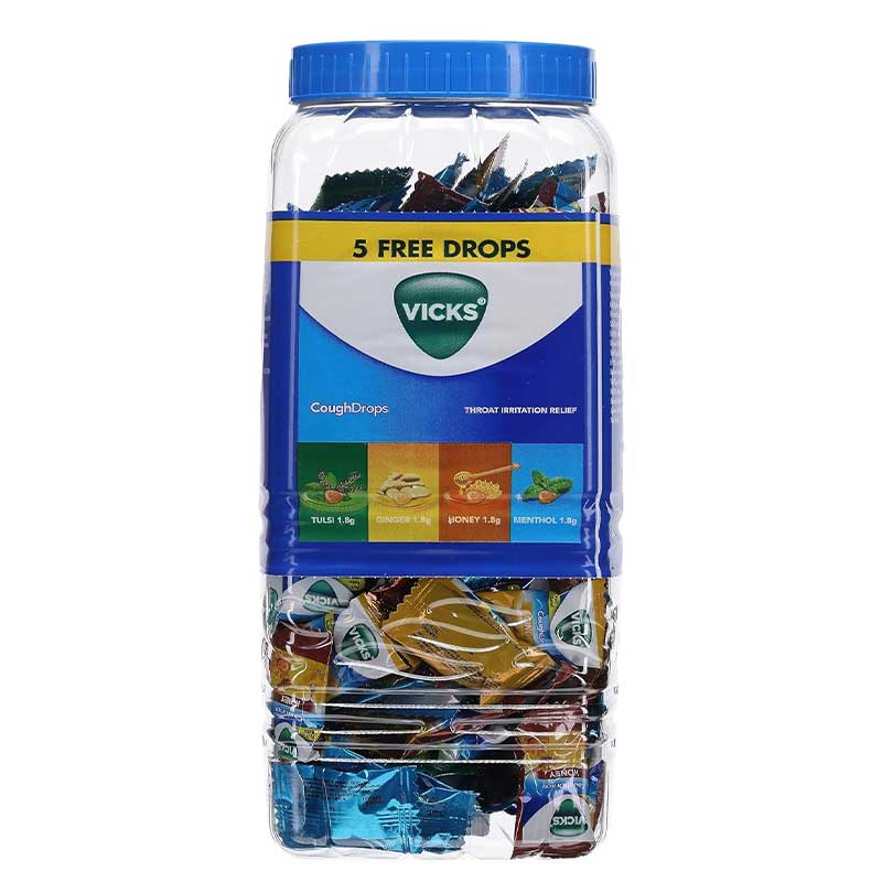 VICKS COUGH DROPS JAR 200GM