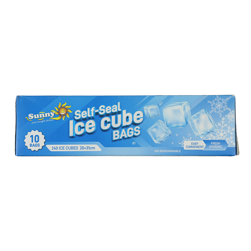 SUNNY ICE CUBE SELF SEAL BAGS 10S