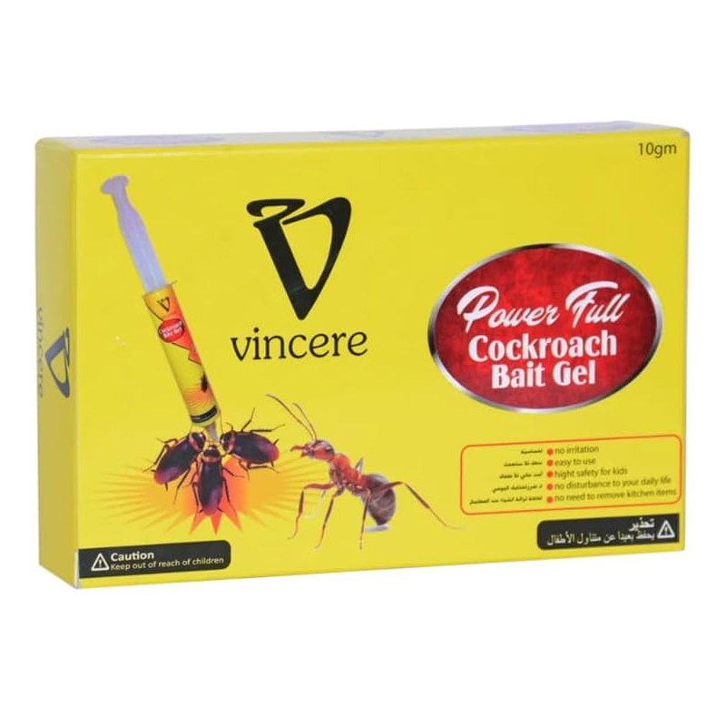VINCERE PWRFUL COCKROACH BAIT GEL 10GM