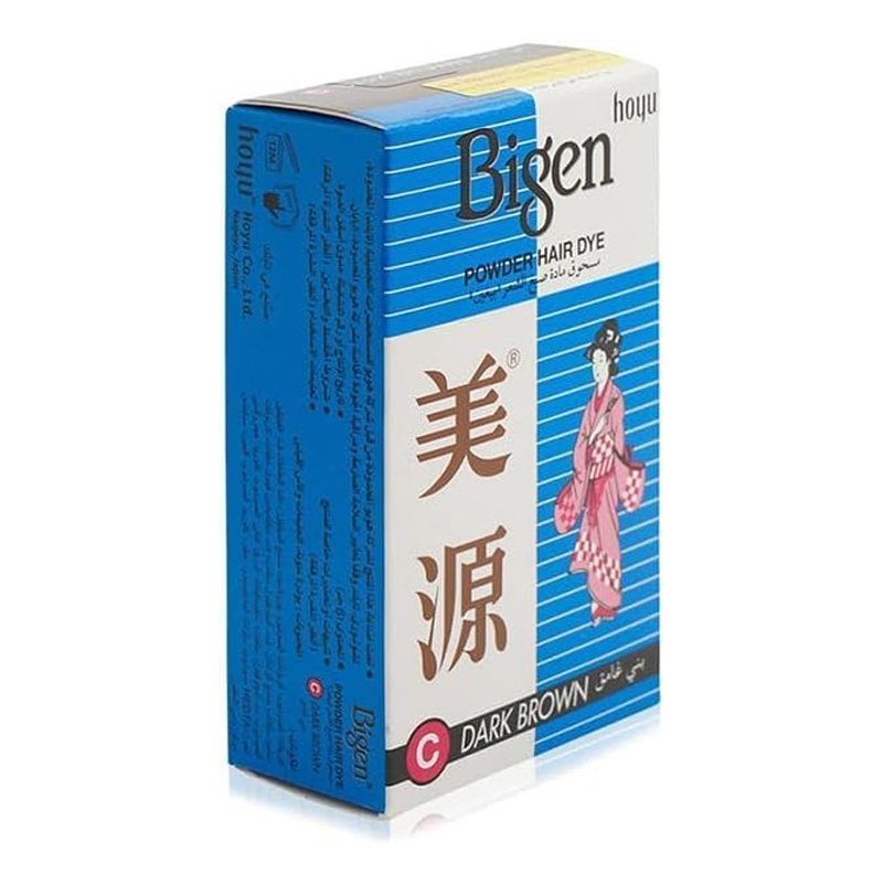 BIGEN PWDR HAIR DYE DK BRN 6GM