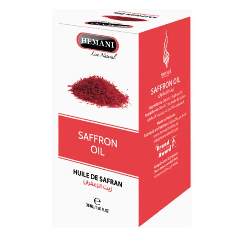 HEMANI OIL SAFFRON 30ML