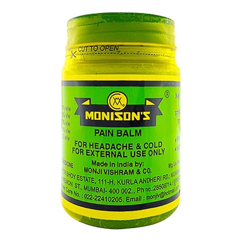 MONISONS PAIN BALM 25GM