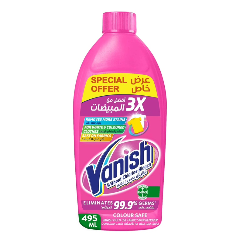 VANISH LIQUID PINK 495ML