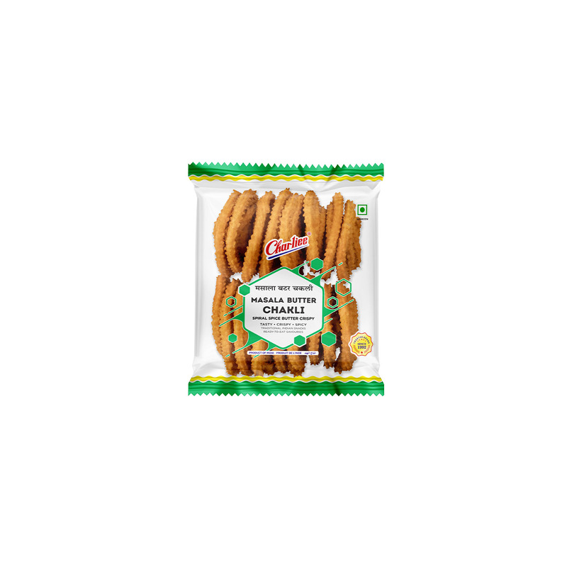 CHARLIEE MASALA BUTTER CHAKLI 100GM