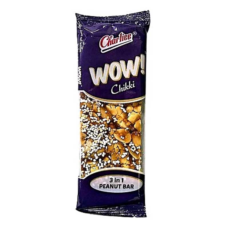 CHARLIEE 3 IN 1 PEANUT CHIKKI 30GM