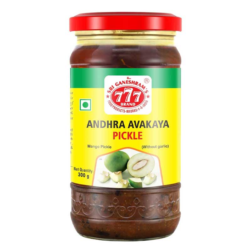 777 ANDHRA AVAKKAYA PICKLE 300GM