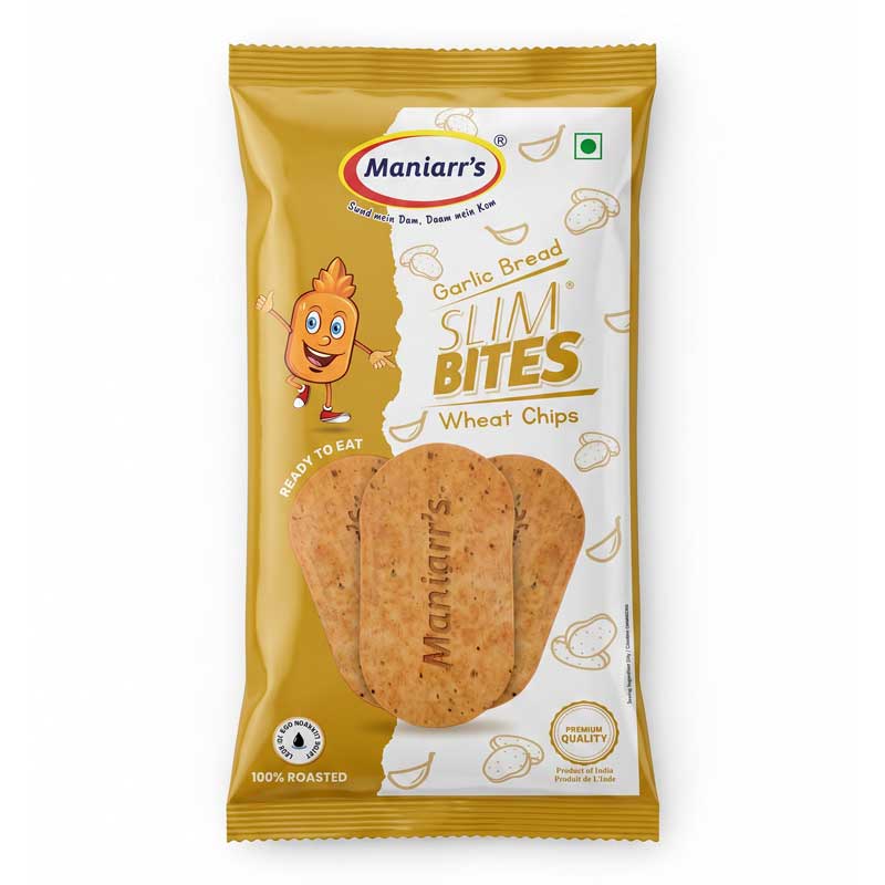 MANIARRS GARLIC BREAD KHAKHRA 27GM