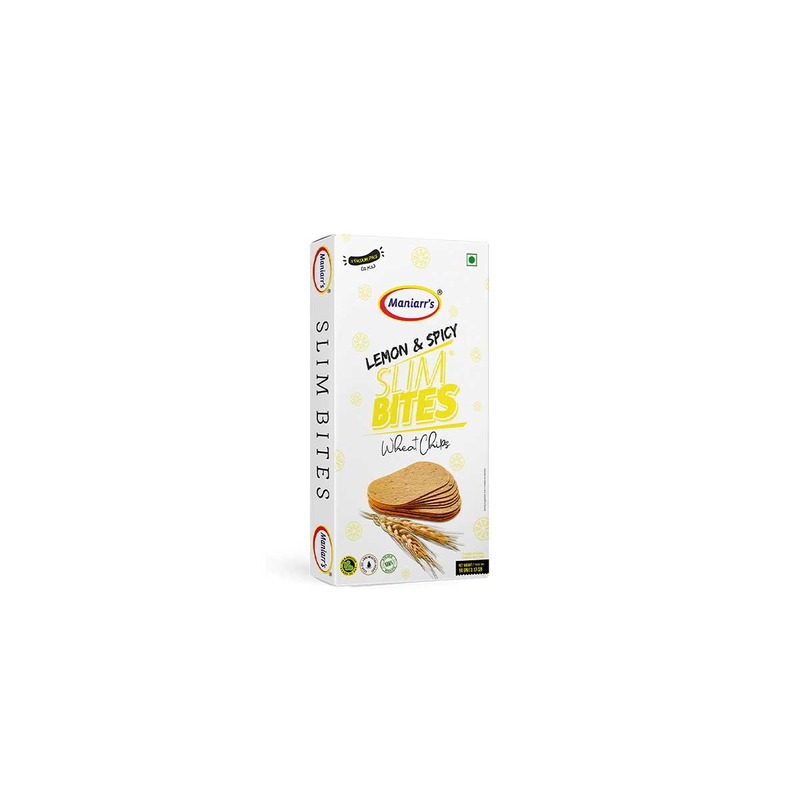 MANIARRS WHEAT CHIPS LEMON &amp; SPICY 90GM