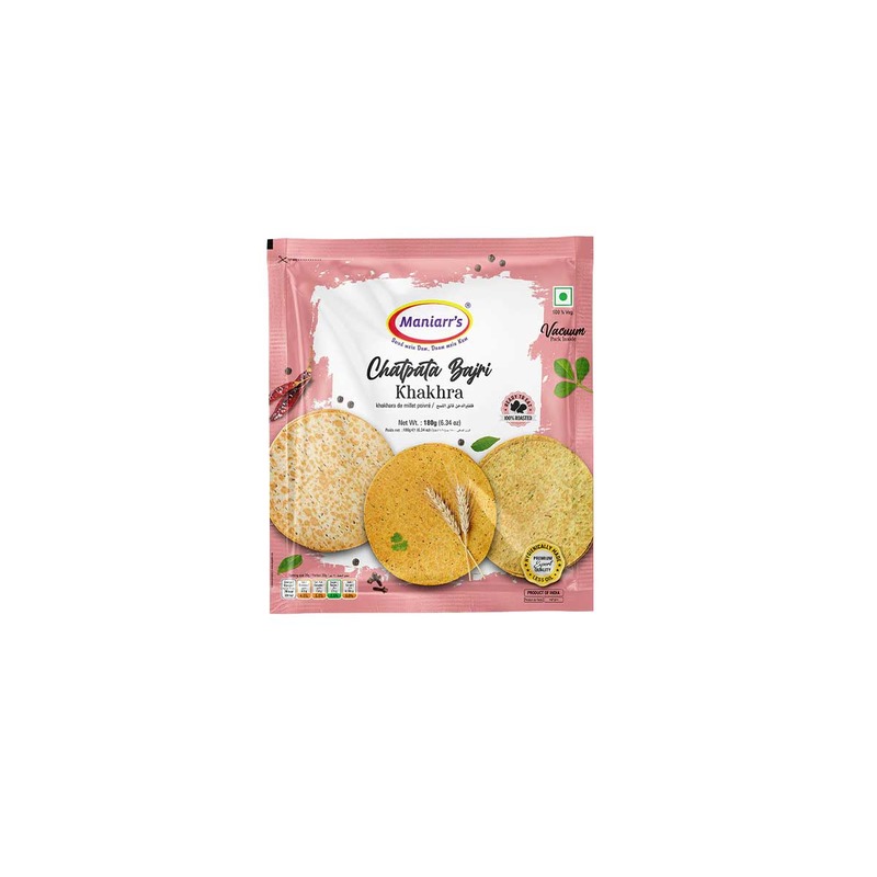 MANIARRS KHAKHRA CHATPATA BAJRI 180GM
