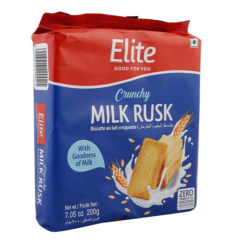 ELITE MILK RUSK 200G