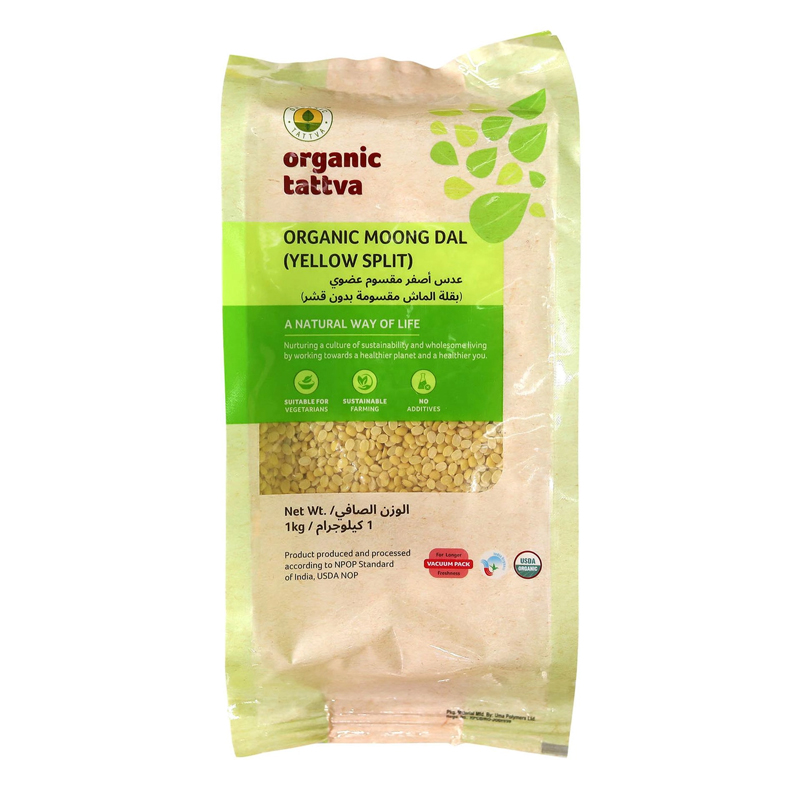 ORGANIC TATTVA MOONG DAL 1KG