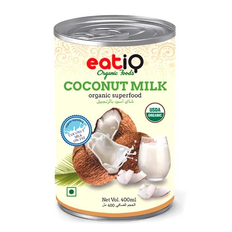 EATIQ COCONUT MILK 400ML 6% FAT