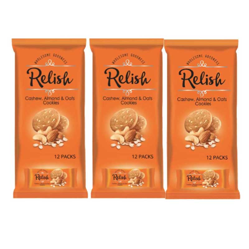 DND RELISH CASHEW ALMOND&amp;OATS 12+3x42GM